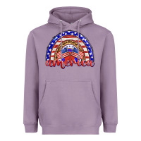 Lavender america rainbow Heavyweight Hoodie - BarkalooDesign