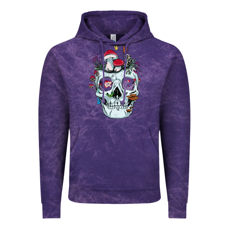 Halloween Skull Collector Mushrooms Flowers And Butterflies Sweatshirt Vintage Hoodie by trangStudio | Teevron