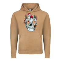 Vintage Camel halloween skull collector mushrooms flowers and butterflies sweatshirt Vintage Hoodie - trangStudio