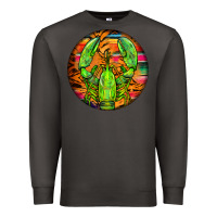 Smoke lobster round Premium Sweatshirt - BarkalooDesign