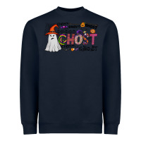 Navy ghost Heavyweight Sweatshirt - CowhideDigitalArt