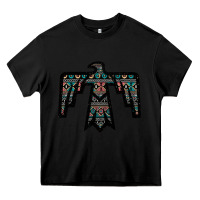 Black Black Aztec Thunderbird Heavy Core Tee - Bettercallsaul
