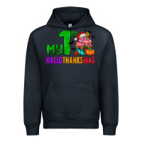 Navy my first hallothanksmas Urban Hoodie - AdoDesignShop