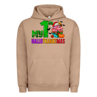 Pigment Burro my first hallothanksmas Urban Hoodie - AdoDesignShop