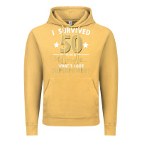 Vintage Mustard 50 years of marriage superpower 50th wedding anniversary Vintage Hoodie - trangStudio
