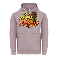 Vintage Zinc Black and proud Vintage Hoodie - HowdyJamesFarm