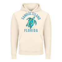 Vintage Artic sanibel island beach design  sea turtle illustration gift pullover hoo Vintage Hoodie - trangStudio