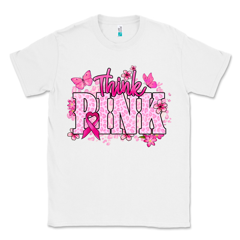 Think Pink Cancer Awareness Classic Tee by HowdyJamesFarm | Teevron