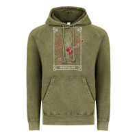 Vintage Olive adventure time halloween marceline tarot card Vintage Hoodie - trangStudio
