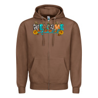 Chestnut Welcome fall Zipper Hoodie - Artiststas
