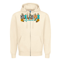 Sandshell Welcome fall Zipper Hoodie - Artiststas