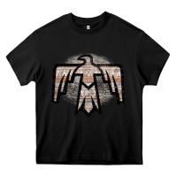 Black Western Light Aztec Thunderbird Heavy Core Tee - Bettercallsaul