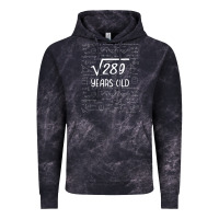 Cloud Black 17 year old gift boys girls funny 17th birthday gifts math Vintage Hoodie - trangStudio
