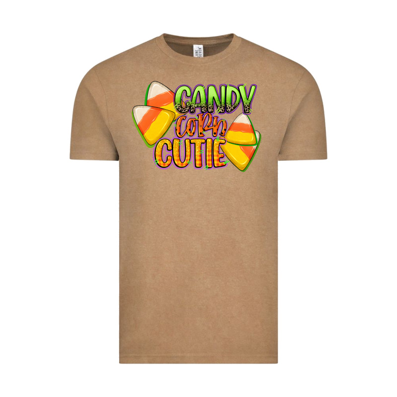 Candy Corn Cutie Vintage Tee by CowGirlArtShop | Teevron