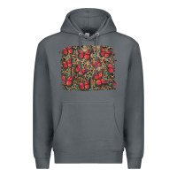 Rock Easter Butterflies Background Premium Hoodie - RanaPortraitStore