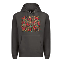 Smoke Easter Butterflies Background Premium Hoodie - RanaPortraitStore