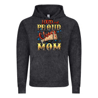 Vintage Black Loud and proud cheer Mom Mother's Day Vintage Hoodie - CowGirlArtShop