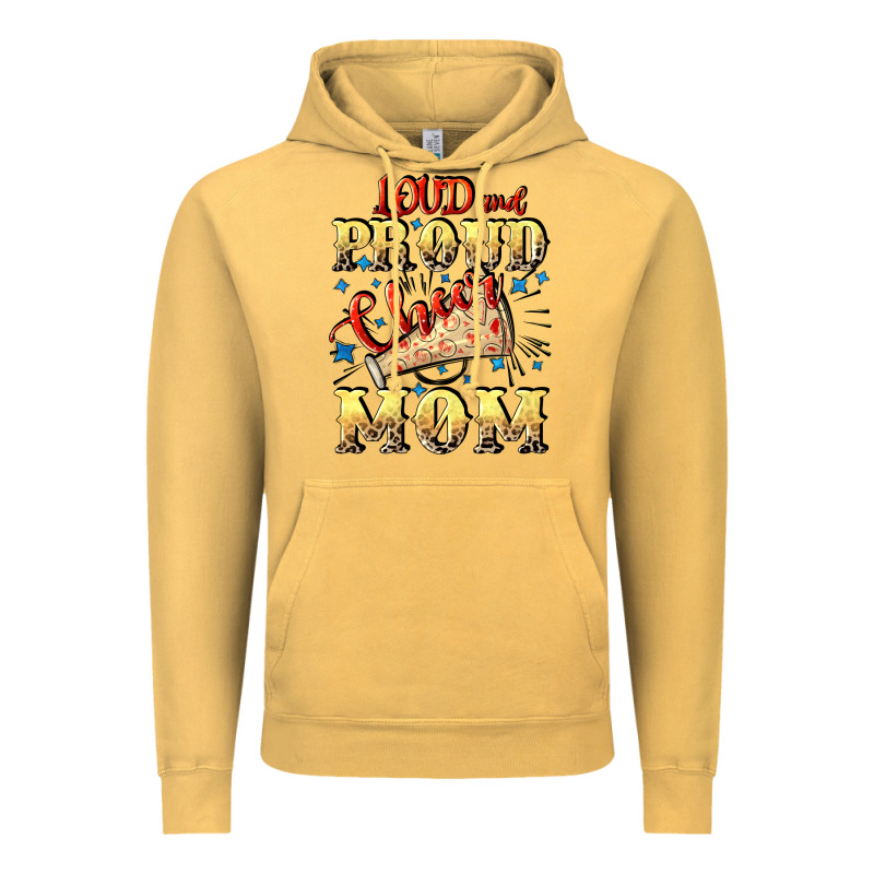 Loud And Proud Cheer Mom Mother's Day Vintage Hoodie by CowGirlArtShop | Teevron