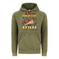 Vintage Olive Loud and proud cheer Mom Mother's Day Vintage Hoodie - CowGirlArtShop