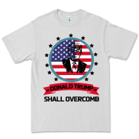 Dove Grey DONALD TRUMP 2016 WE SHALL OVERCOMB Premium Tee - Bettercallsaul