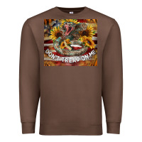 Chestnut rattle snake don't tread on me tumbler Premium Sweatshirt - BarkalooDesign