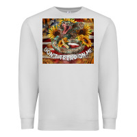 Dove Grey rattle snake don't tread on me tumbler Premium Sweatshirt - BarkalooDesign