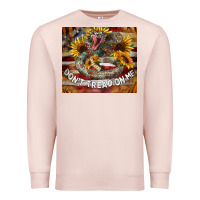 Pale Pink rattle snake don't tread on me tumbler Premium Sweatshirt - BarkalooDesign