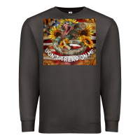 Smoke rattle snake don't tread on me tumbler Premium Sweatshirt - BarkalooDesign