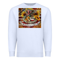 White rattle snake don't tread on me tumbler Premium Sweatshirt - BarkalooDesign