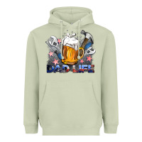 Matcha dad life beer and tools Heavyweight Hoodie - BarkalooDesign