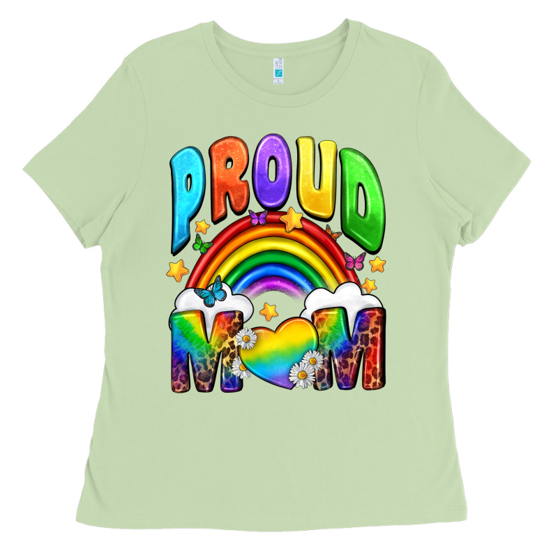 Proud Mom Ladies Tee by NancyCooperArtShop | Teevron