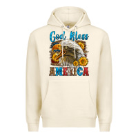 Tofu God Bless America Premium Hoodie - LillyAllenDesigns
