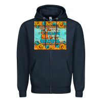 Navy Tis' The Season To Be Grateful Zipper Hoodie - Artiststas