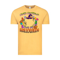 Vintage Mustard candy countdown days till halloween Vintage Tee - CowGirlArtShop