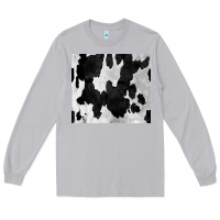 Moon Dust Black White Cowhide Tumbler Long Sleeve Tee - CowCowDesign