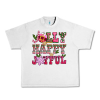 Lunar Rock jolly happy joyful pink christmas Urban Heavy Tee - CowGirlArtShop
