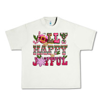 Pistachio jolly happy joyful pink christmas Urban Heavy Tee - CowGirlArtShop