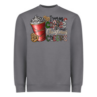 Storm I Run On Coffee And Christmas Cheers Heavyweight Sweatshirt - CowhideDigitalArt