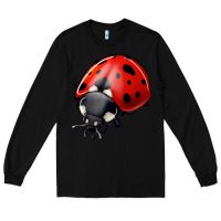 Black ladybug Long Sleeve Tee - Jasminsmagicworld