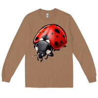 Toasted Coconut ladybug Long Sleeve Tee - Jasminsmagicworld