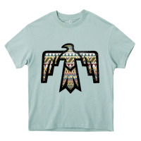 Arona Western Green Aztec Thunderbird Heavy Core Tee - Bettercallsaul