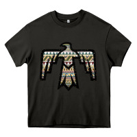 Asphalt Western Green Aztec Thunderbird Heavy Core Tee - Bettercallsaul