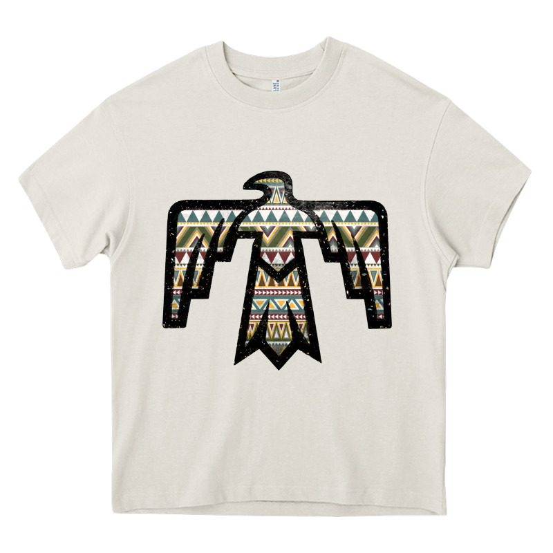 Western Green Aztec Thunderbird Heavy Core Tee by Bettercallsaul | Teevron