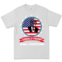Dove Grey DONALD TRUMP 2016 WE SHALL OVERCOMB Premium Tee - Bettercallsaul
