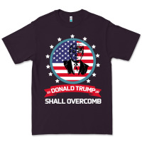 Plum DONALD TRUMP 2016 WE SHALL OVERCOMB Premium Tee - Bettercallsaul