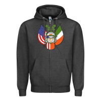 Charcoal Heather Ancient Order of Hibernians Premium Zipper Hoodie - trangStudio