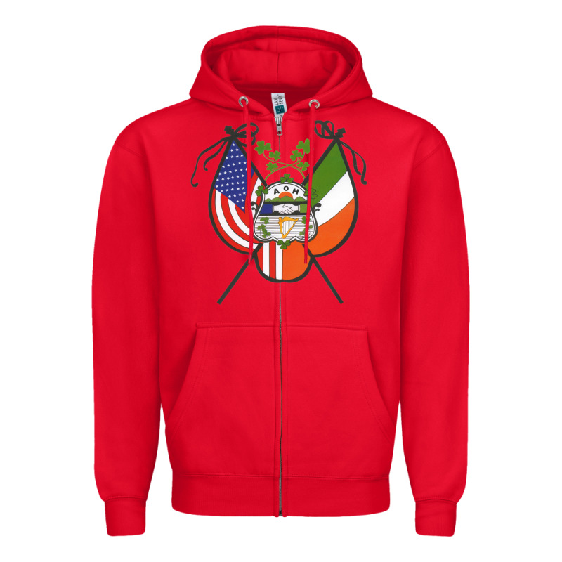 Ancient Order Of Hibernians Premium Zipper Hoodie by trangStudio | Teevron