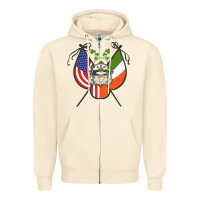 Sandshell Ancient Order of Hibernians Premium Zipper Hoodie - trangStudio