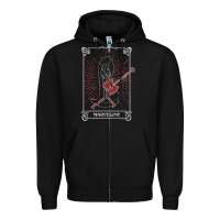 Adventure Time Halloween Marceline Tarot Card Zipper Hoodie | Teevron