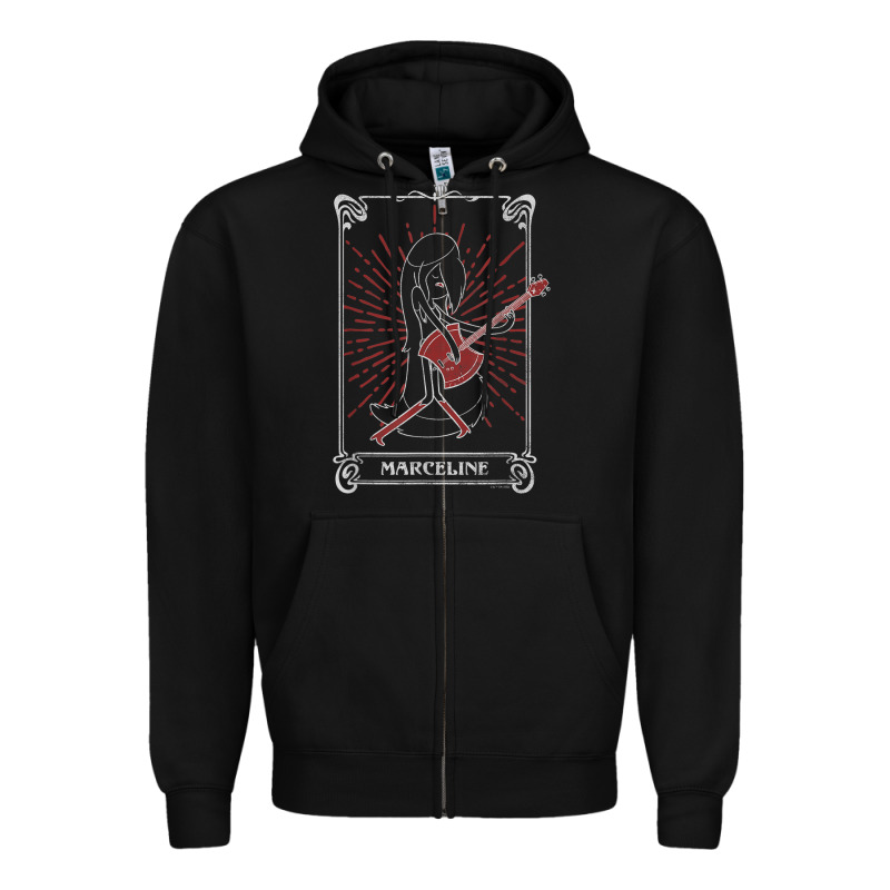 Adventure Time Halloween Marceline Tarot Card Zipper Hoodie by trangStudio | Teevron